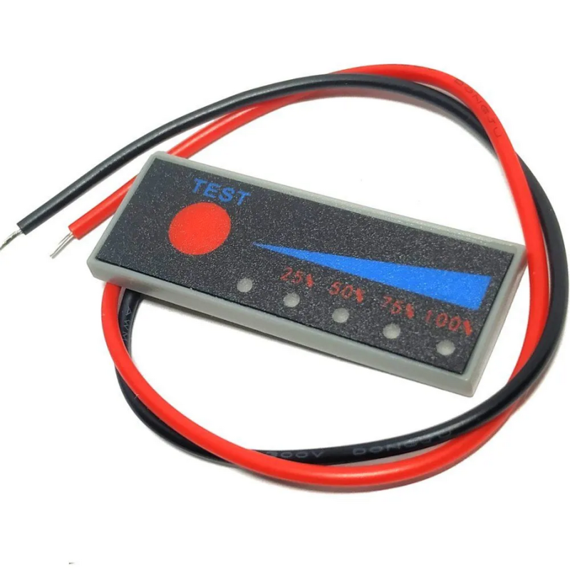 Bat Cap Indicator 3S 11.1-12.6V, Индикатор заряда / напряжения / емкости для 3-х литиевых аккумуляторов, диапазон измерения 11.1-12.6В